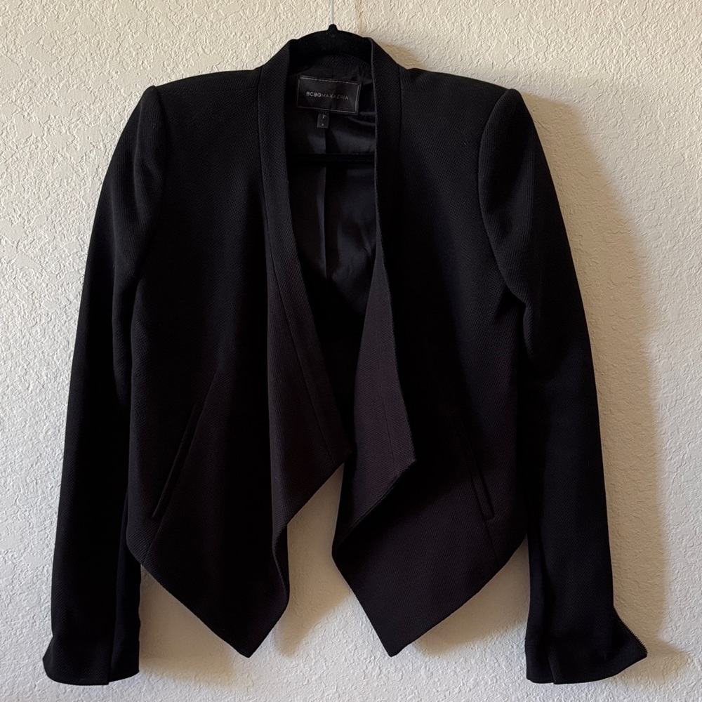 BCBGMaxAzria Black Women's Blazer